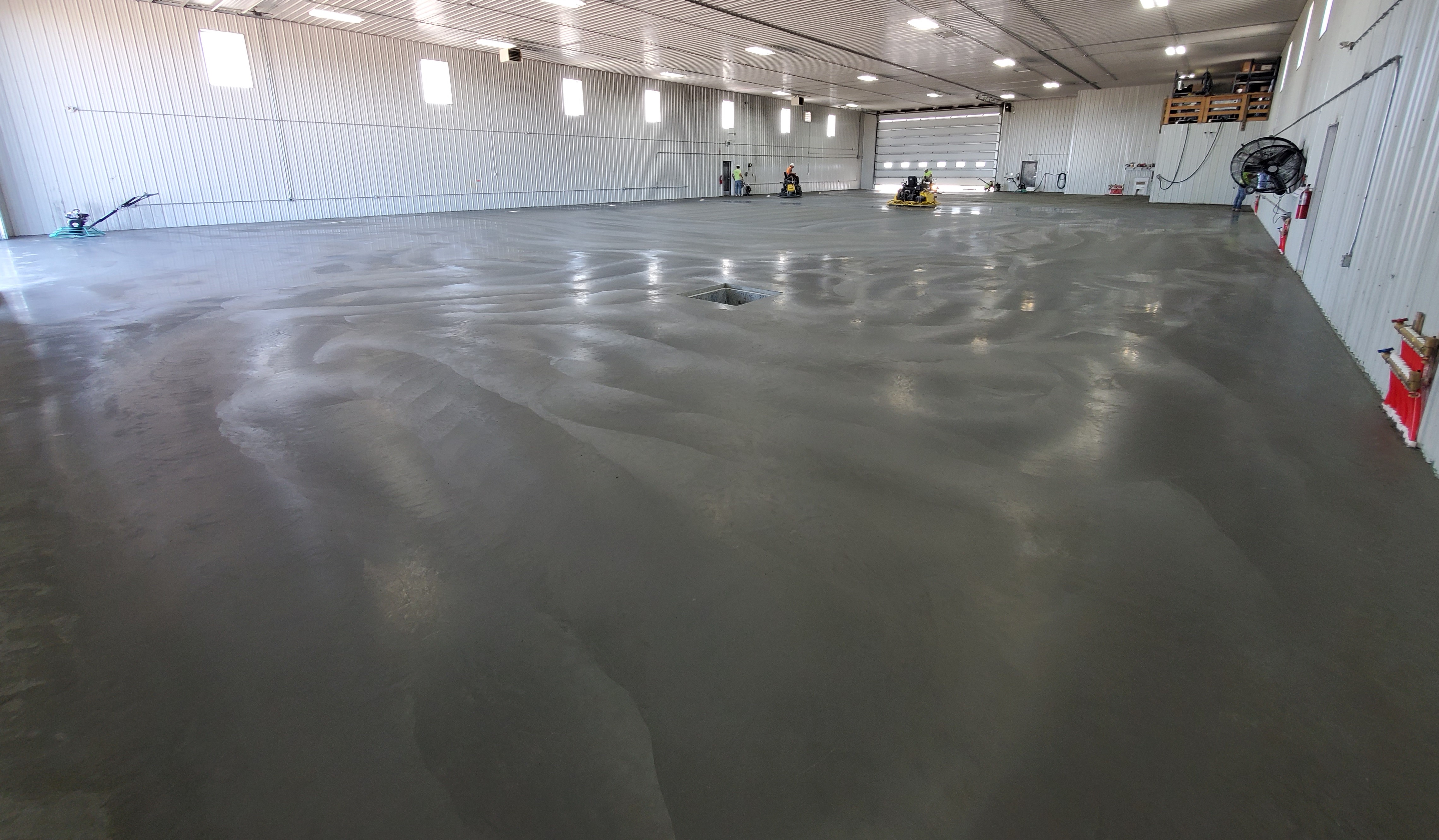 finishing concrete