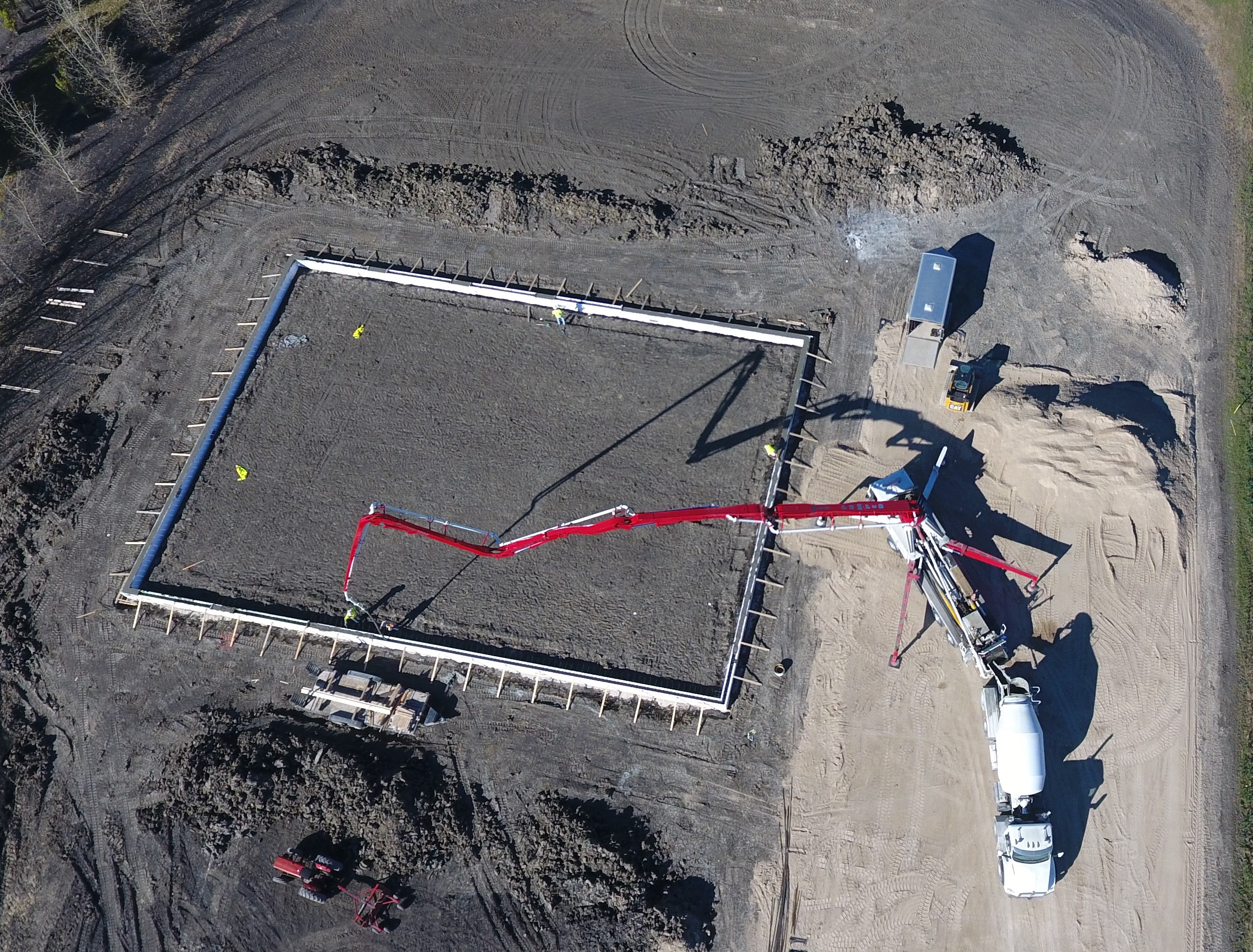 ICF Foundation on piles