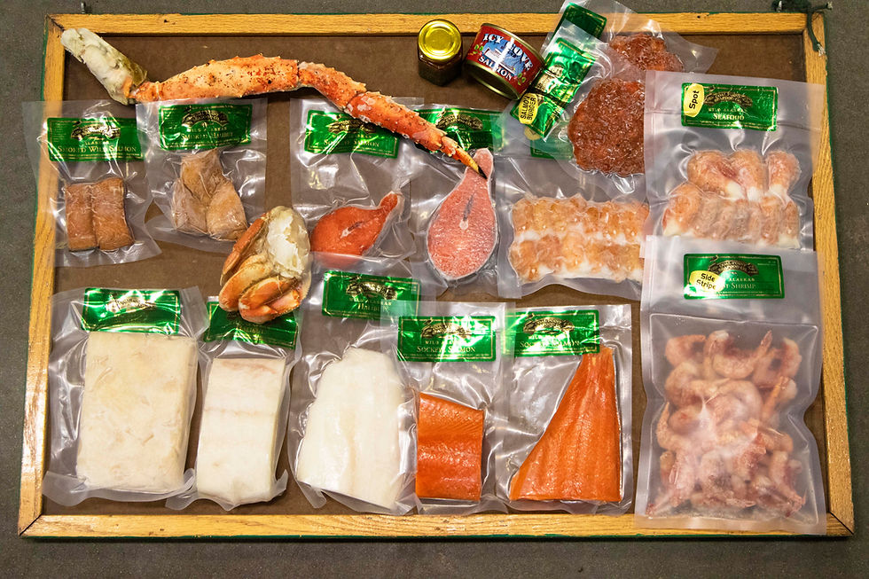 All Alaskan Seafood Smorgasbord Gift Box