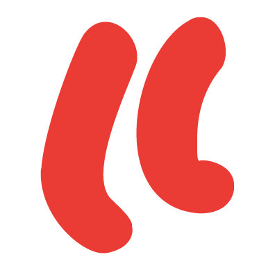 bd studios hand illustration of red open quotation mark