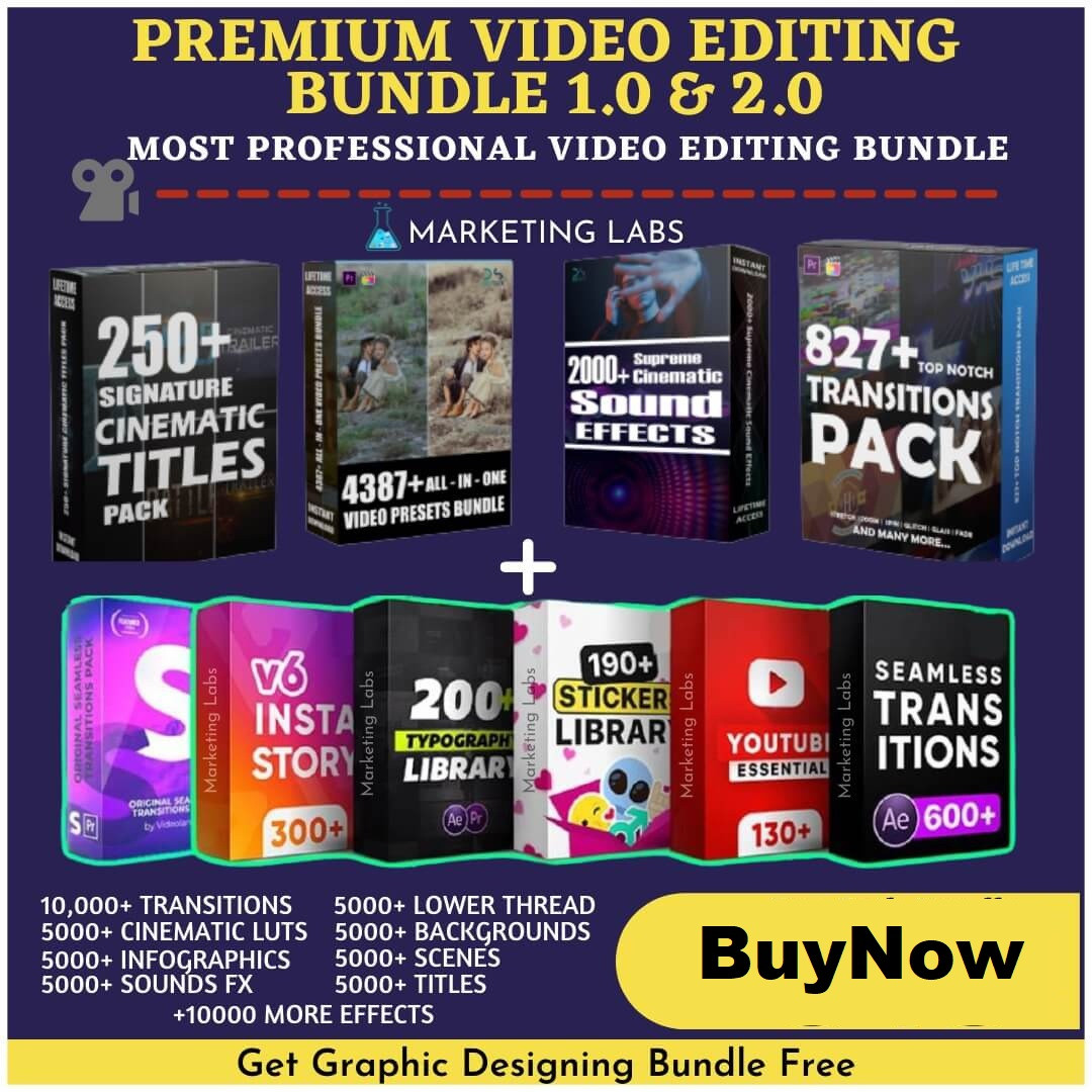 Premium Video Editing bundle