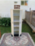 White Vintage Metal Cabinet