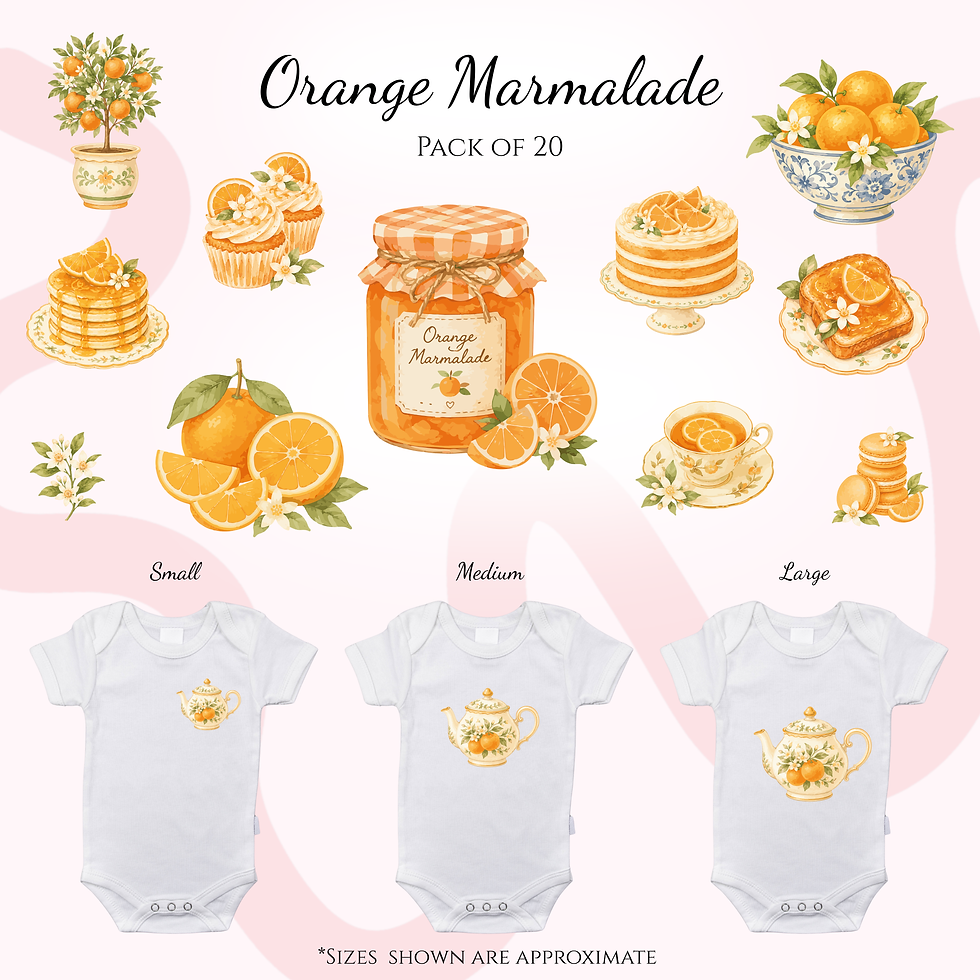 Thumbnail: Orange Marmalade DTF Heat Transfer Packs
