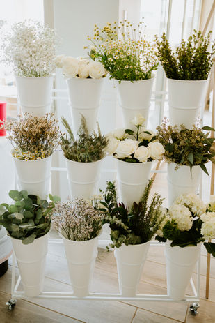 Custom Flower Bar Bridal Shower Activity