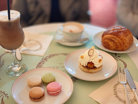WINTER AFTERNOON TEA AT CAFE LADURÉE