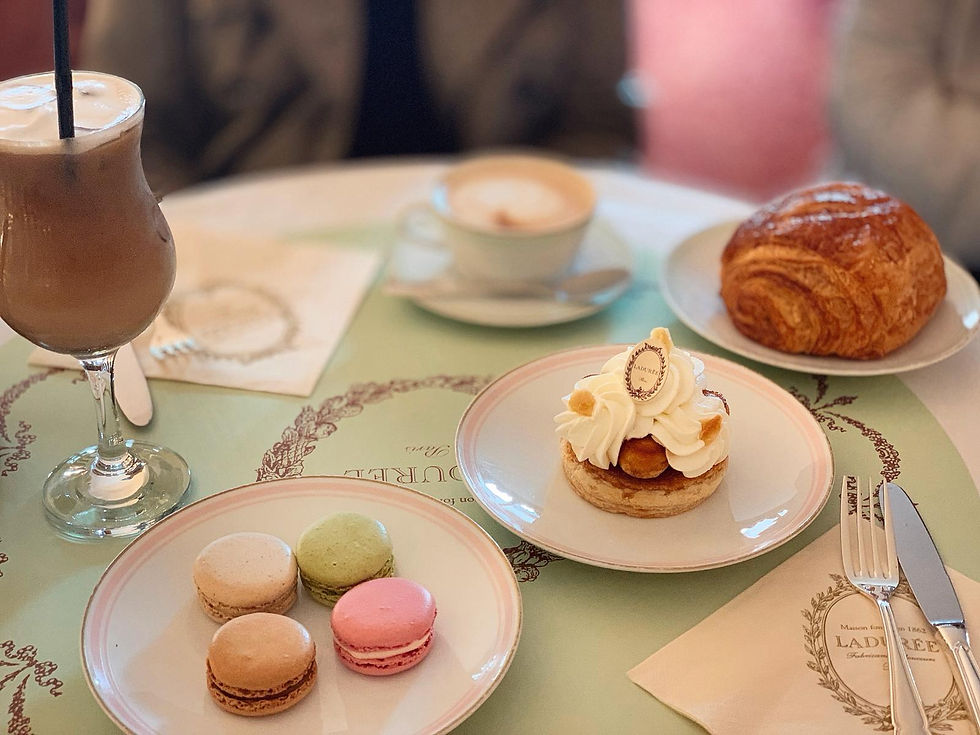 WINTER AFTERNOON TEA AT CAFE LADURÉE