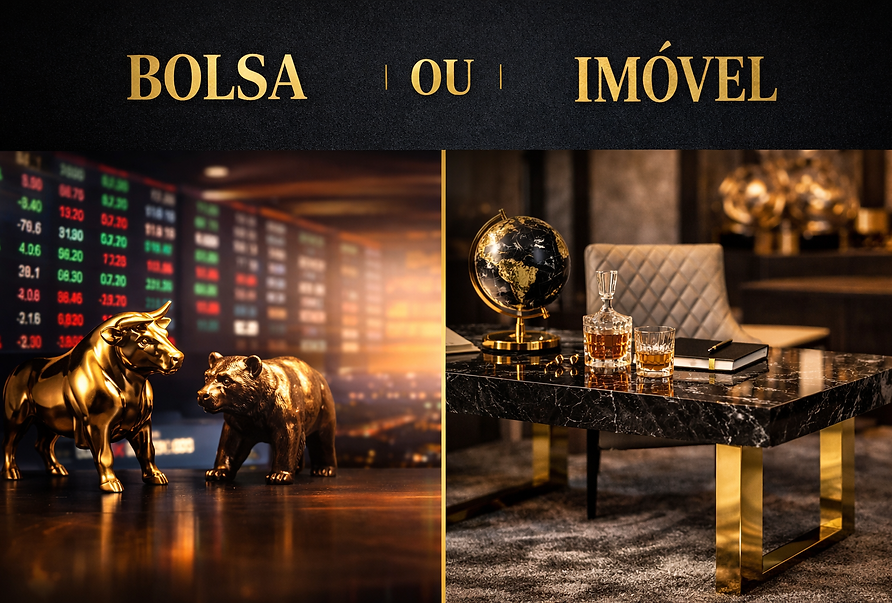 Bolsa ou Imóvel