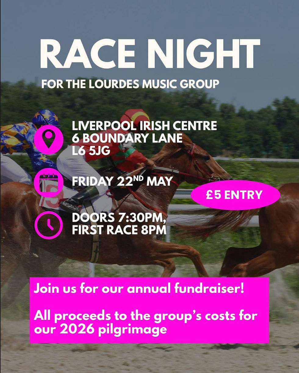 Lourdes Music Group Race Night - Friday 22nd May