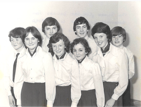The Sliabh gCua Set Dancers from Touraneena Dungarvan Co. Waterford who entertained in the
