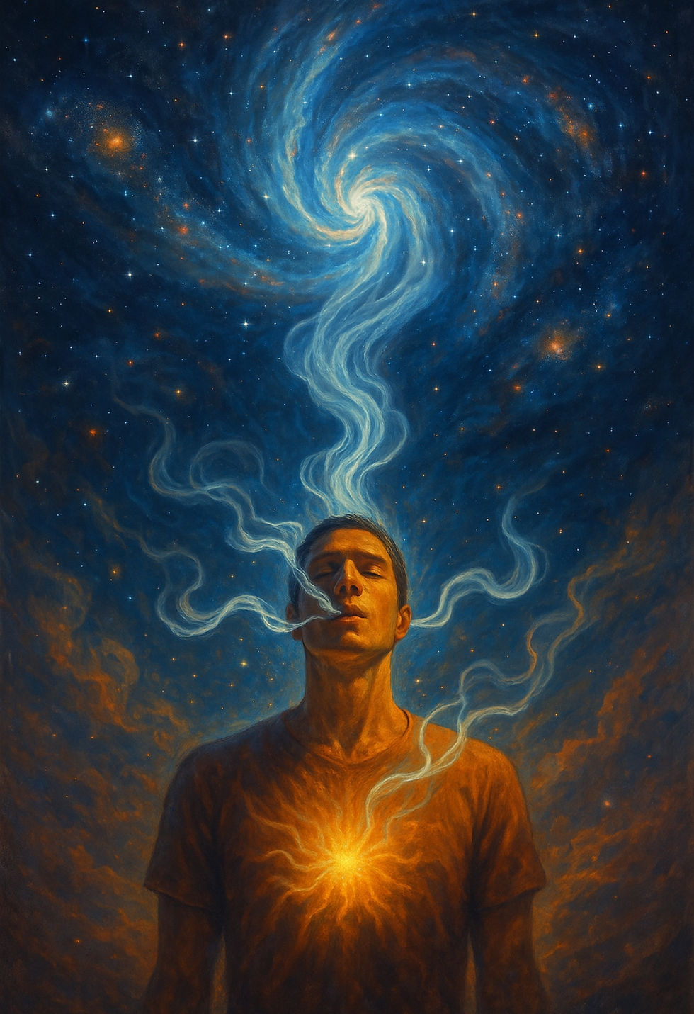 Dein Atem verbindet dich mit den Weisen aller Zeiten, die denselben Lebenshauch teilten.