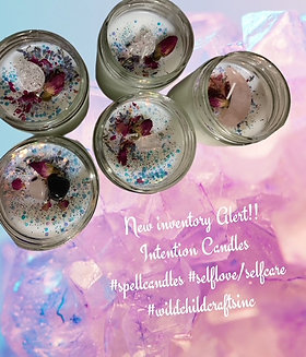 spell/intention candles