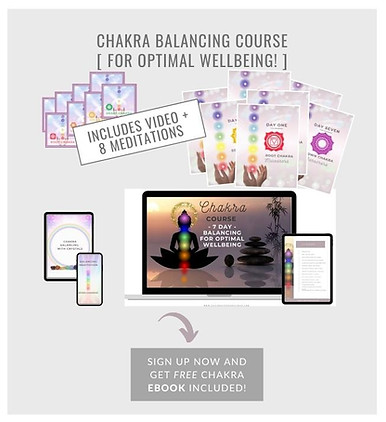 Chakra Balancing for Optimal Wellbing enrol
