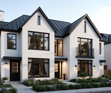 Duplex, Surrey duplex. duplex design