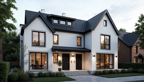 Duplex, Surrey duplex. duplex design