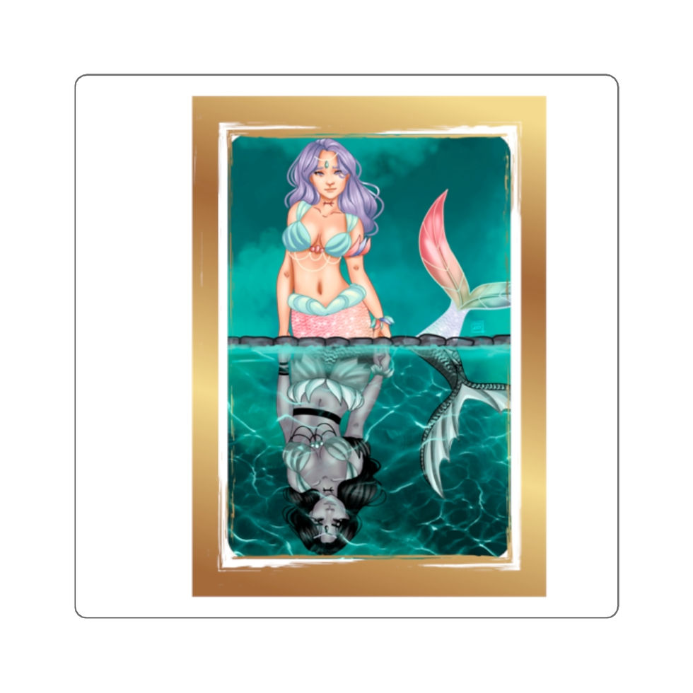 Thumbnail: Pisces - Square Stickers