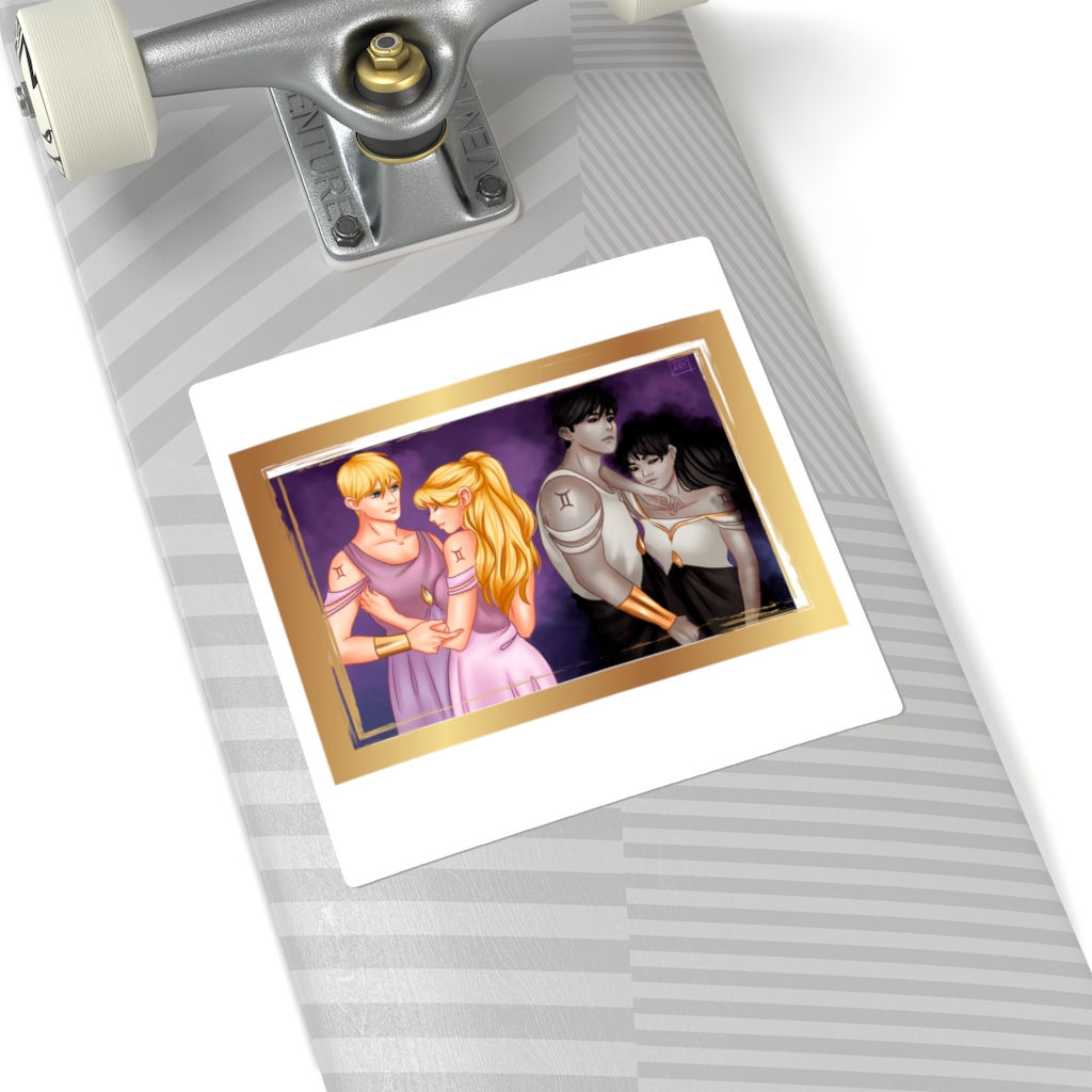Gemini - Square Stickers