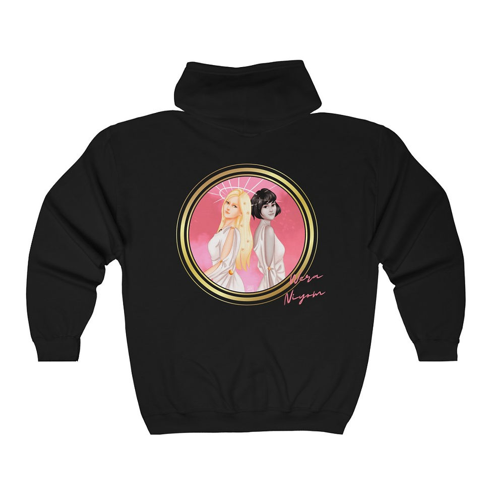 Thumbnail: Virgo - Unisex Heavy Blend™ Full Zip Hooded Sweatshirt