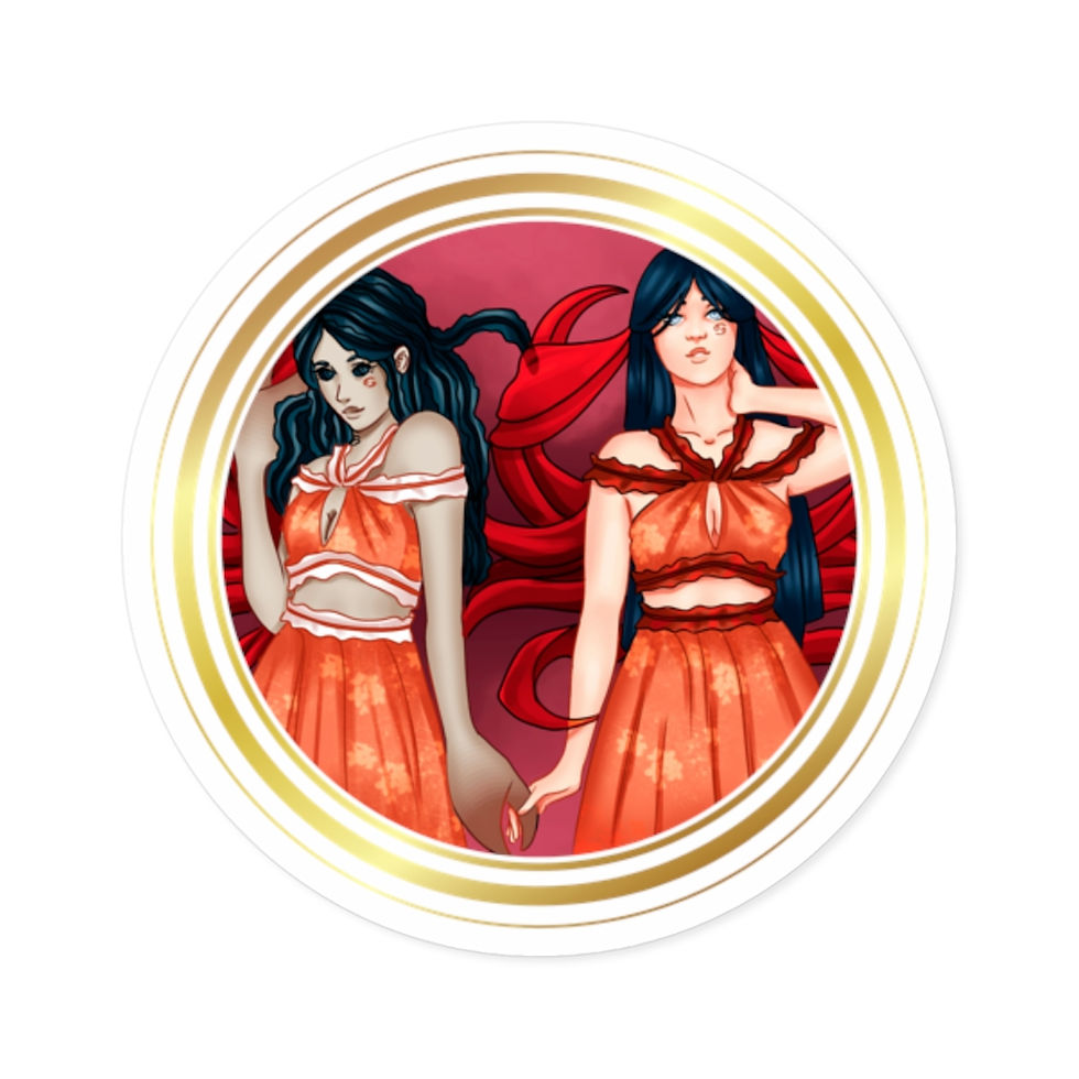 Thumbnail: Cancer - Round Stickers