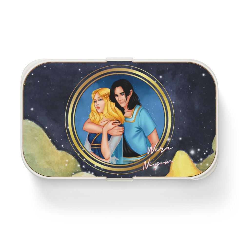 Thumbnail: Erebus & Asteria - Bento Lunch Box (Moon & Stars Design)