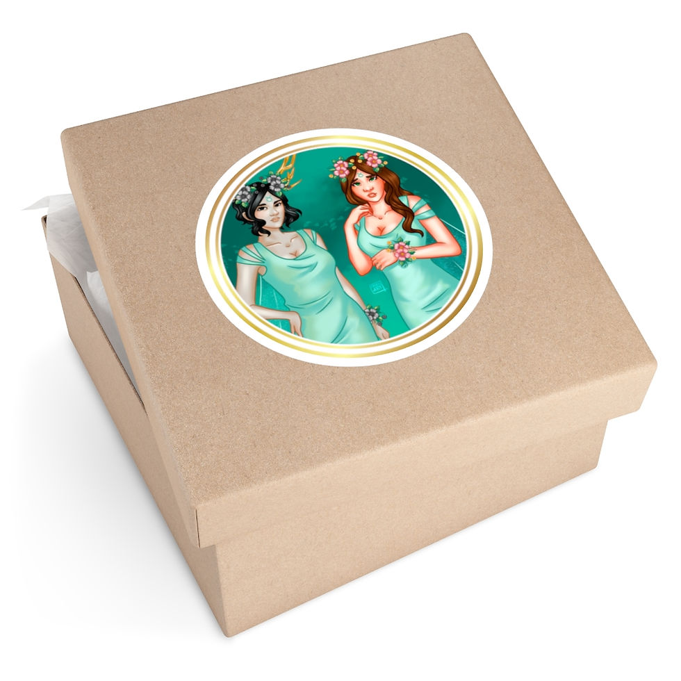 Thumbnail: Taurus - Round Stickers