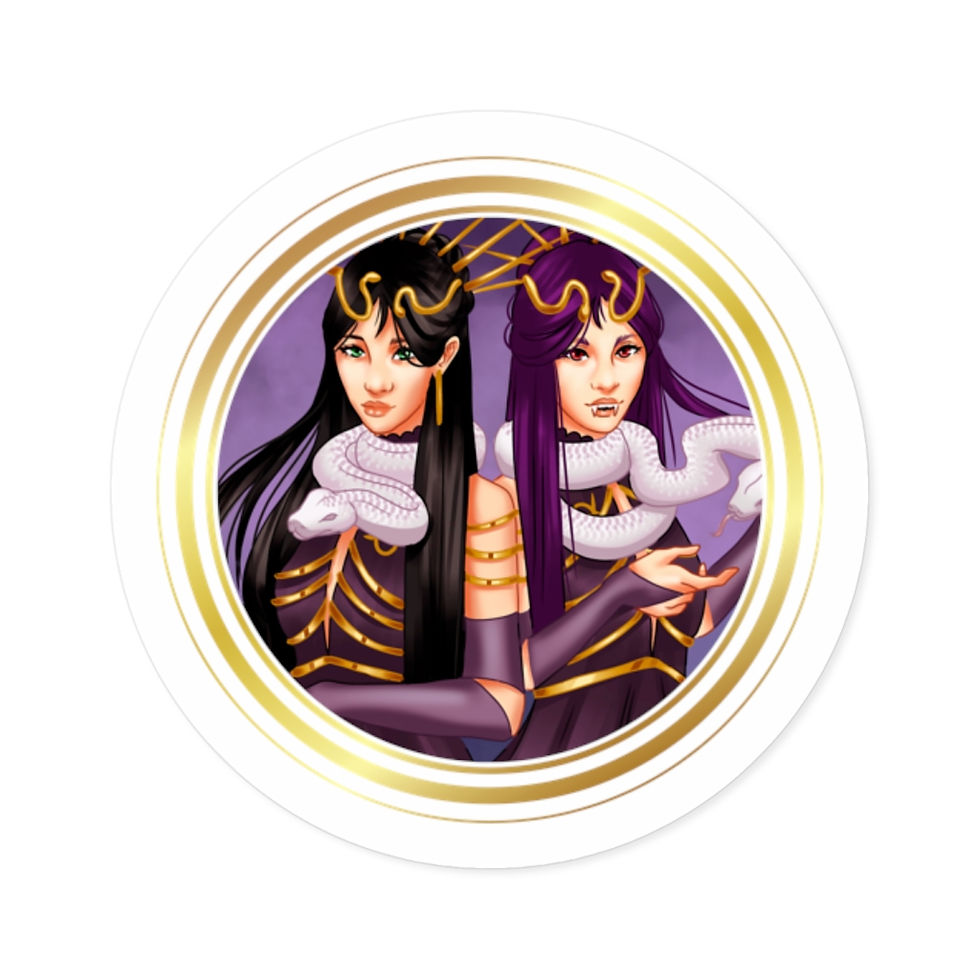 Thumbnail: Ophiuchus - Round Stickers