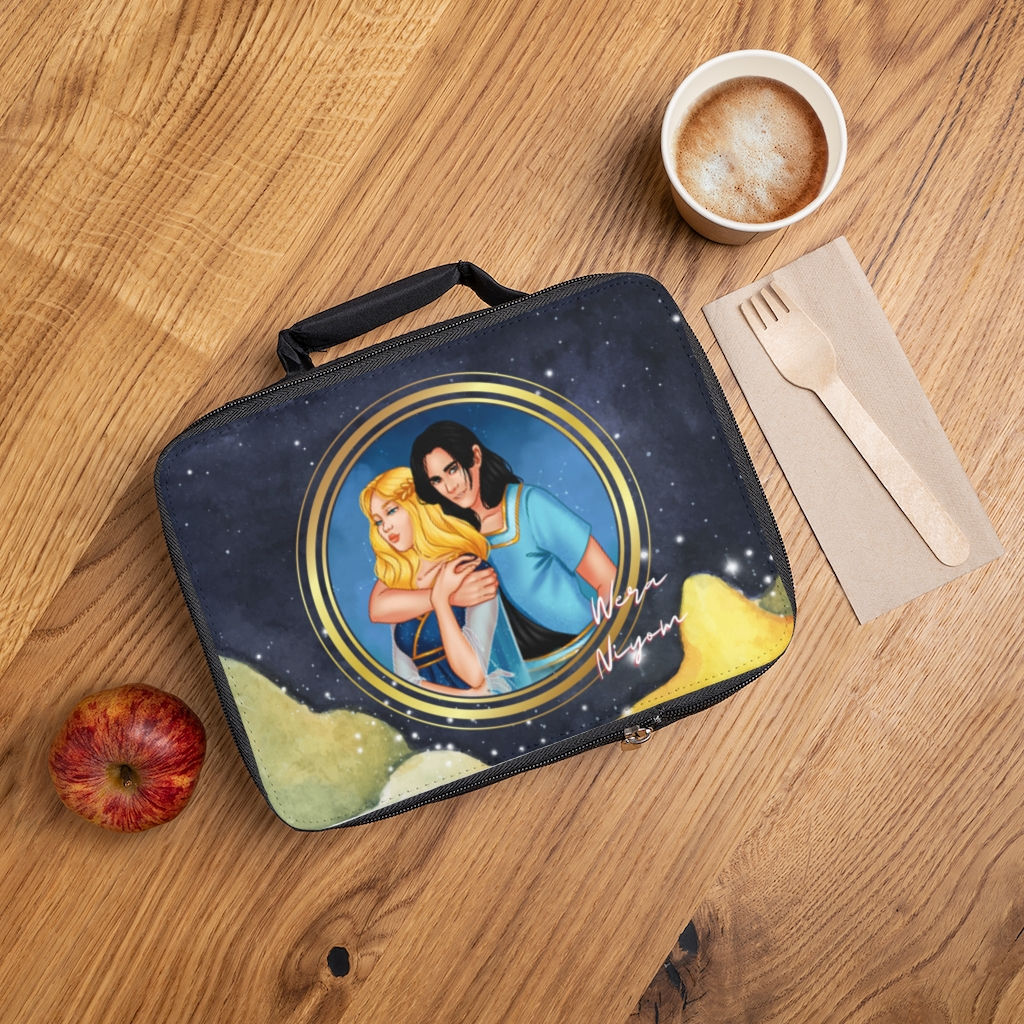 Erebus & Asteria - Lunch Bag (Moon & Stars Design)