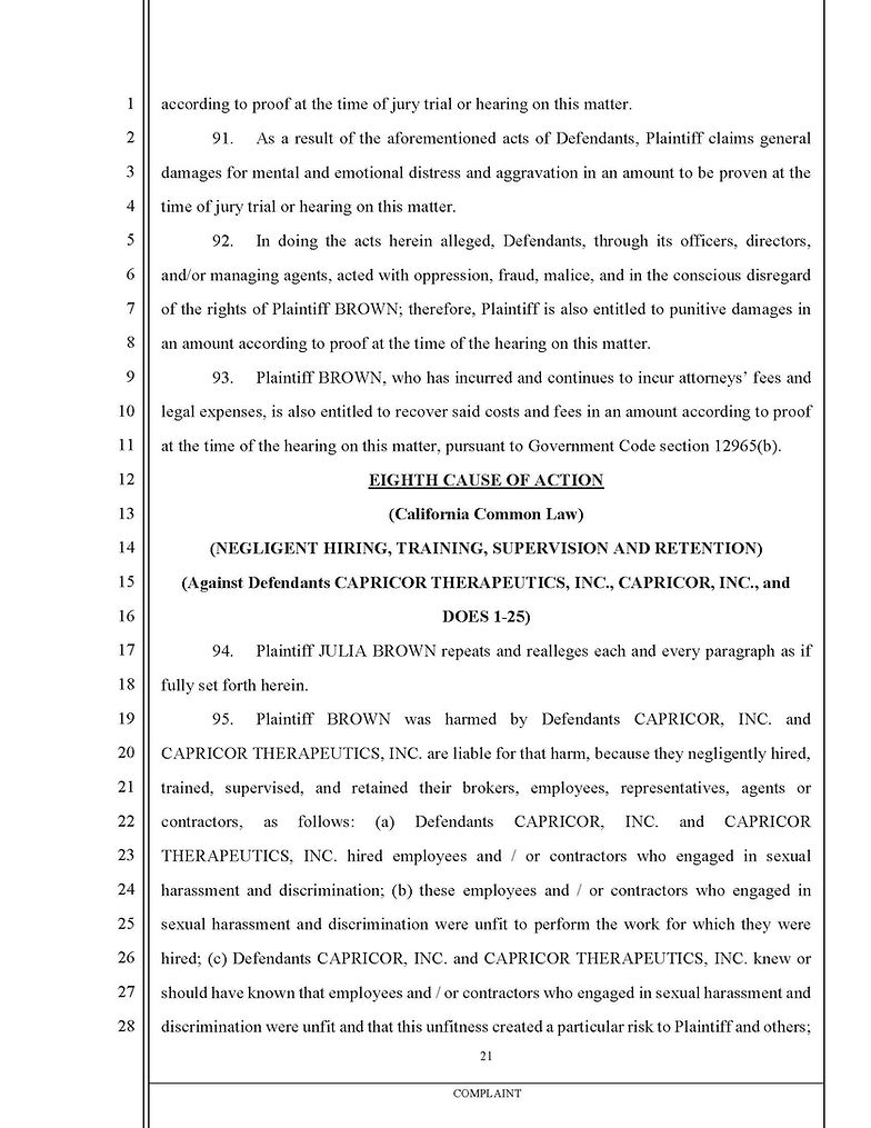CAPR lawsuit