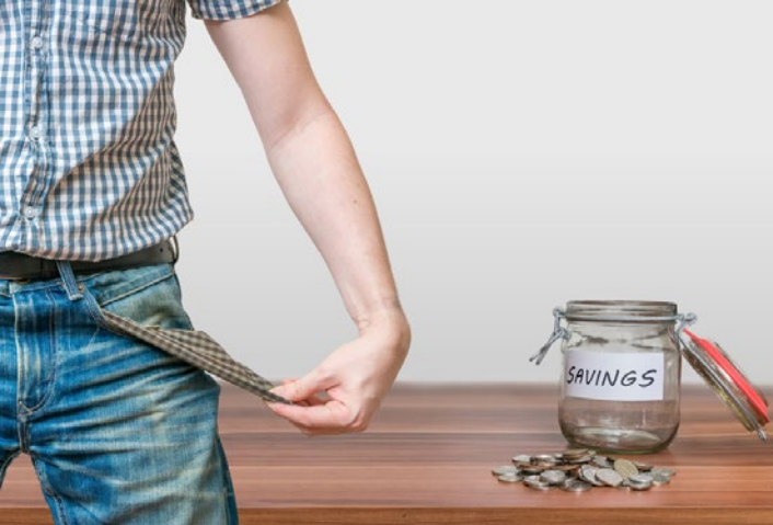 no savings