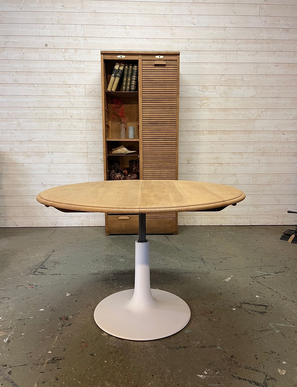 Miniature : Table reglable en hauteur et extenssible 1970