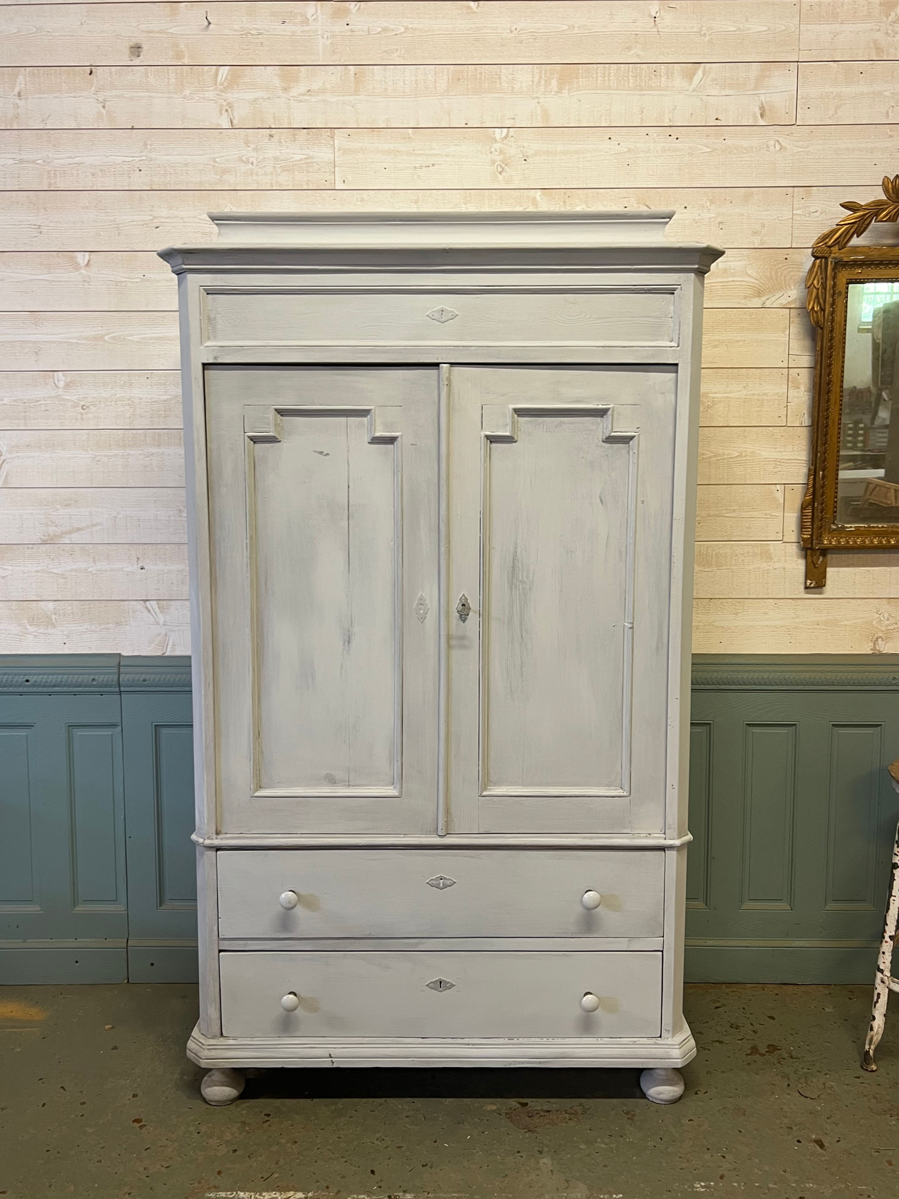 Armoire anglaise penderie 