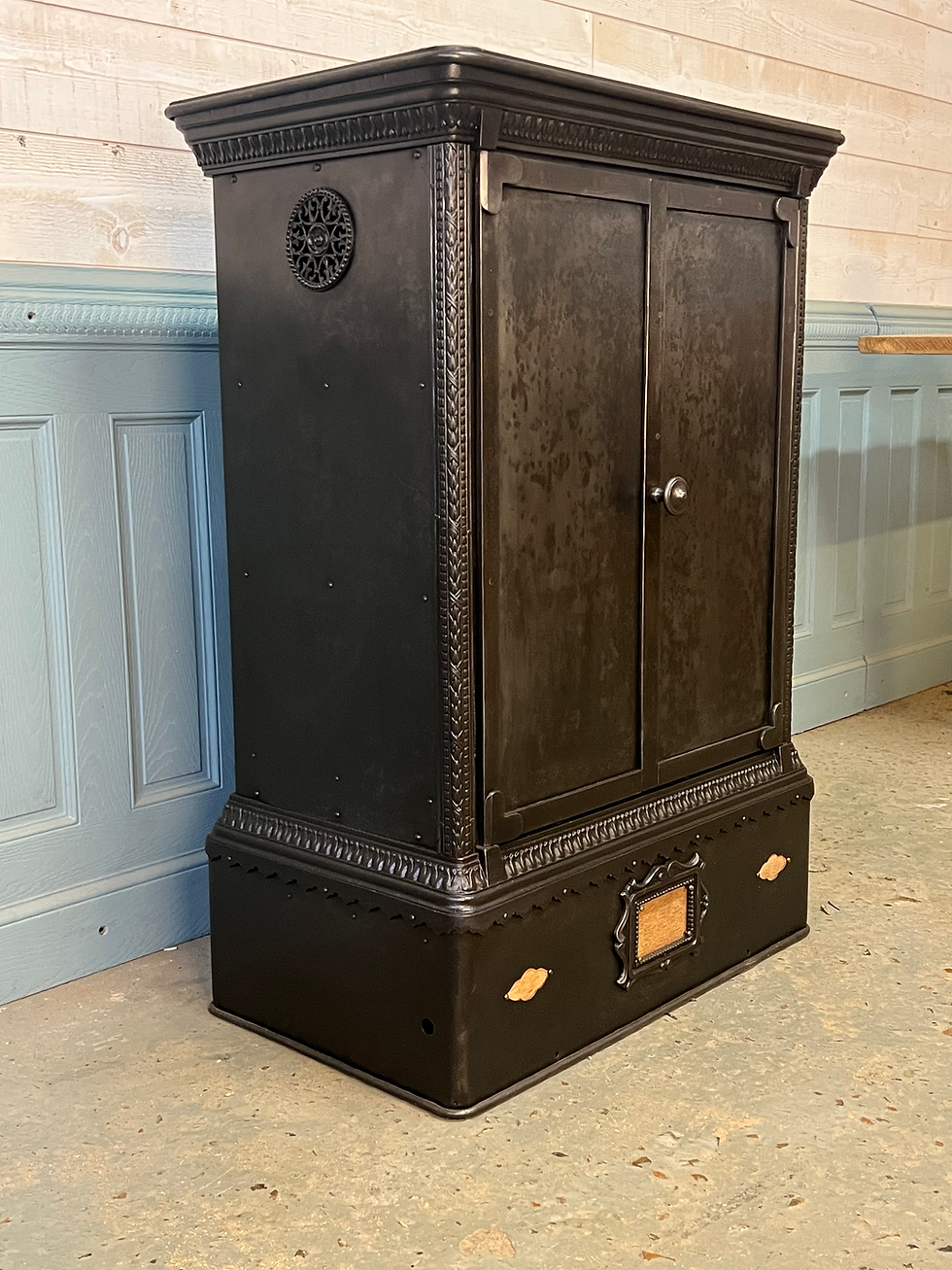 Miniature : Ancien buffet industriel chauffe plat d’hotel XIX eme 