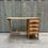 Miniature : Bureau année 60 3 pieds en chêne 