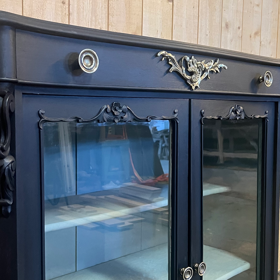 Miniature : Vitrine de style louis XV 