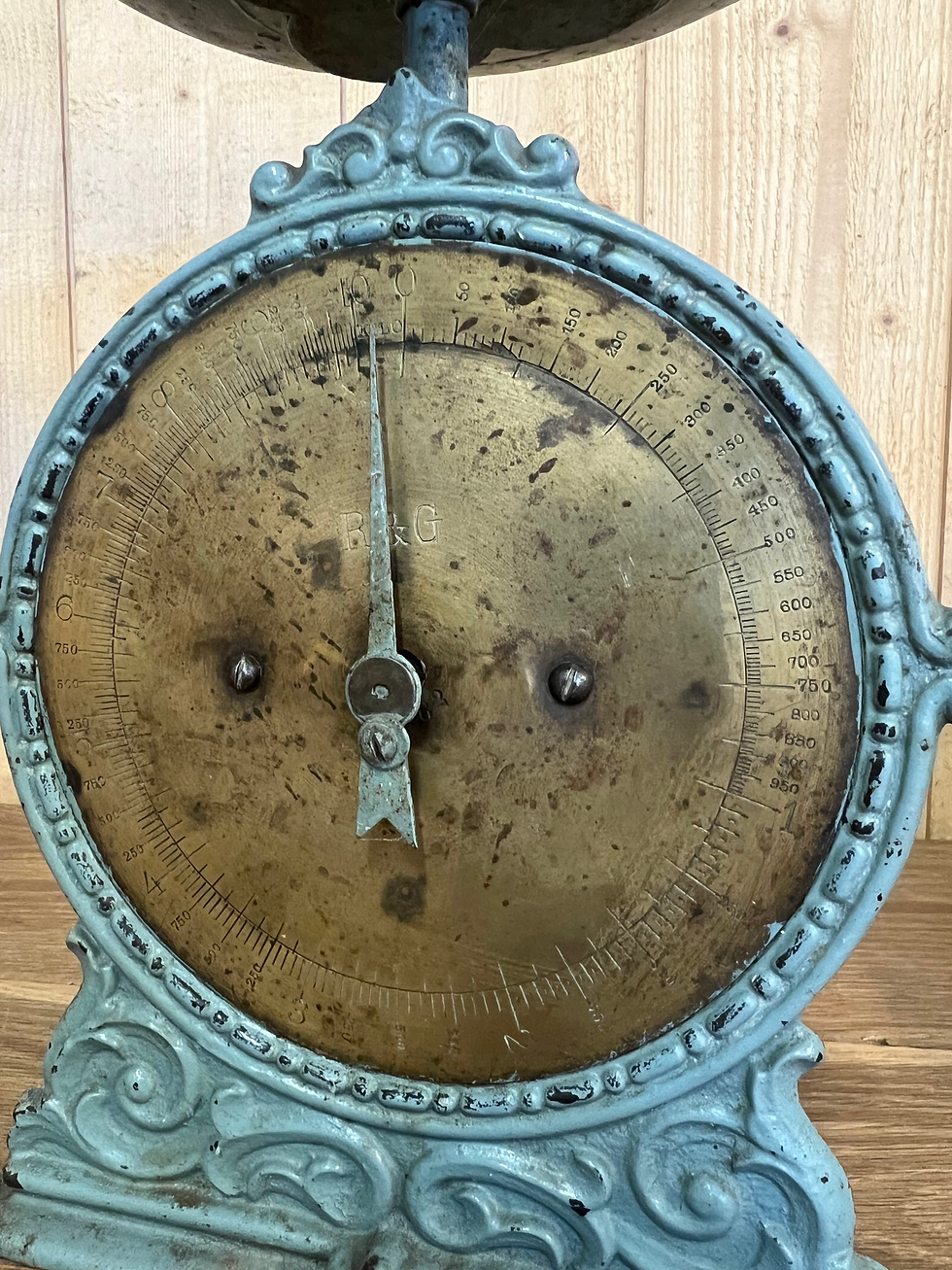 Miniature : Ancienne balance RG