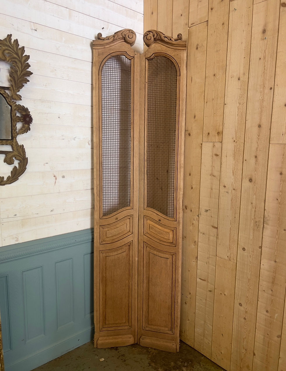 Miniature : Portes d’ascensseur fin XIX eme Haussmanien