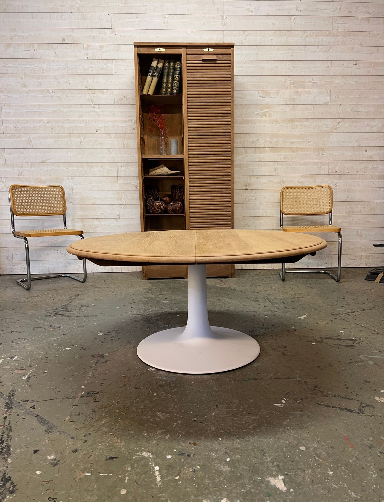 Table reglable en hauteur et extenssible 1970