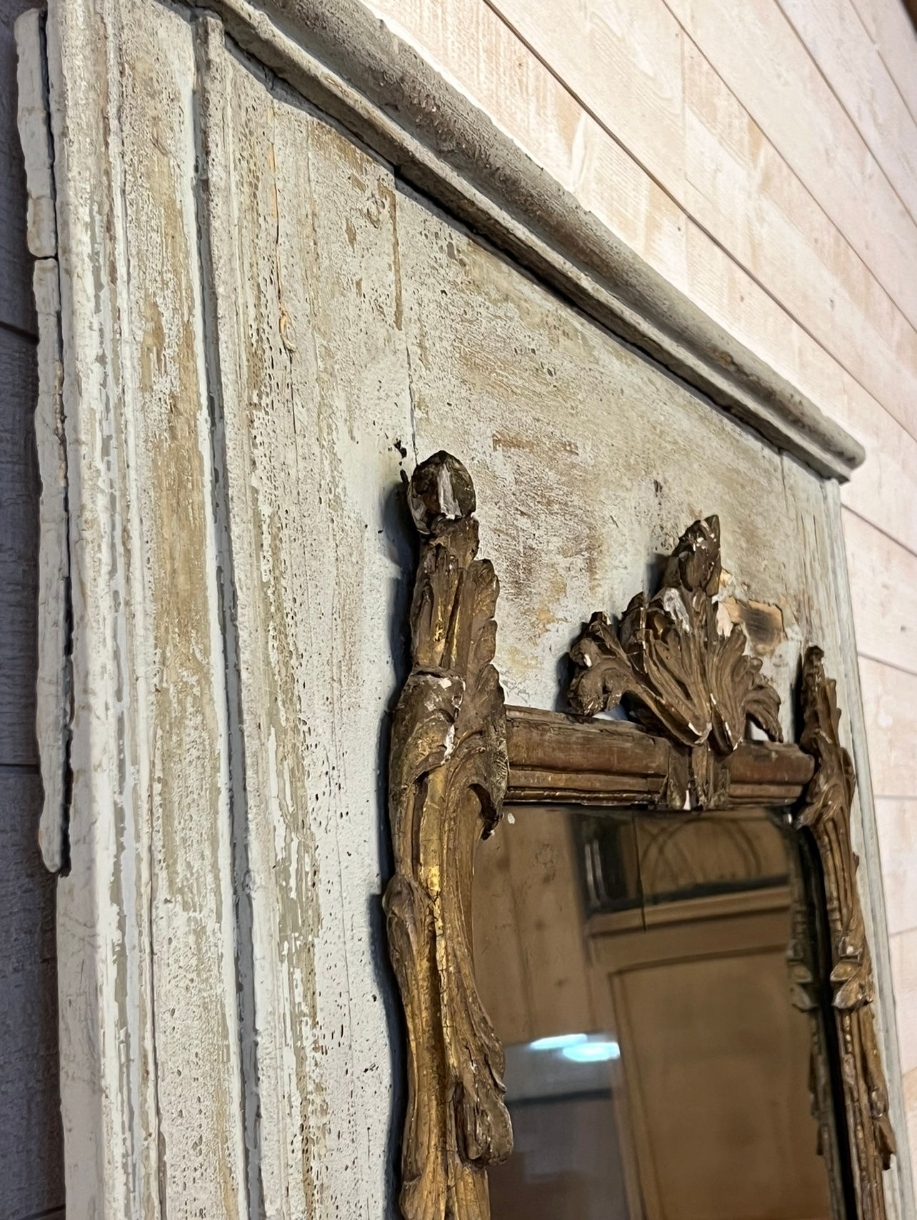 Trumeau miroir XVIII eme 