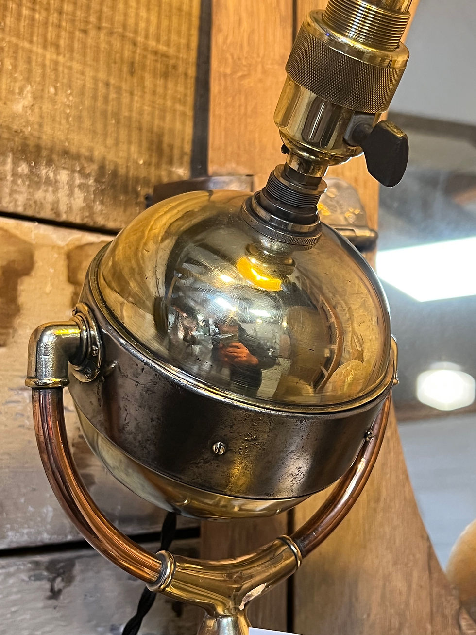 Miniature : Lampe bidouille dentiste XIX e 
