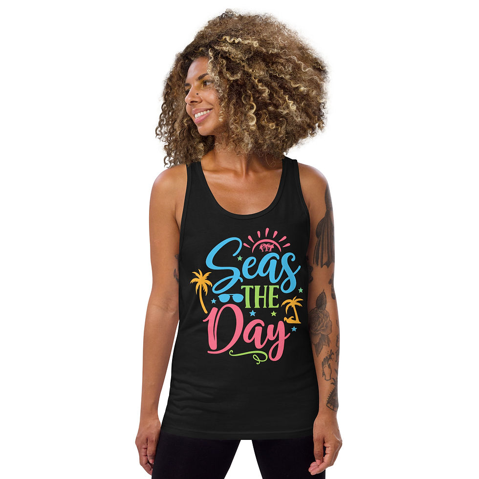 Thumbnail: Seas The Day Unisex Tank Top