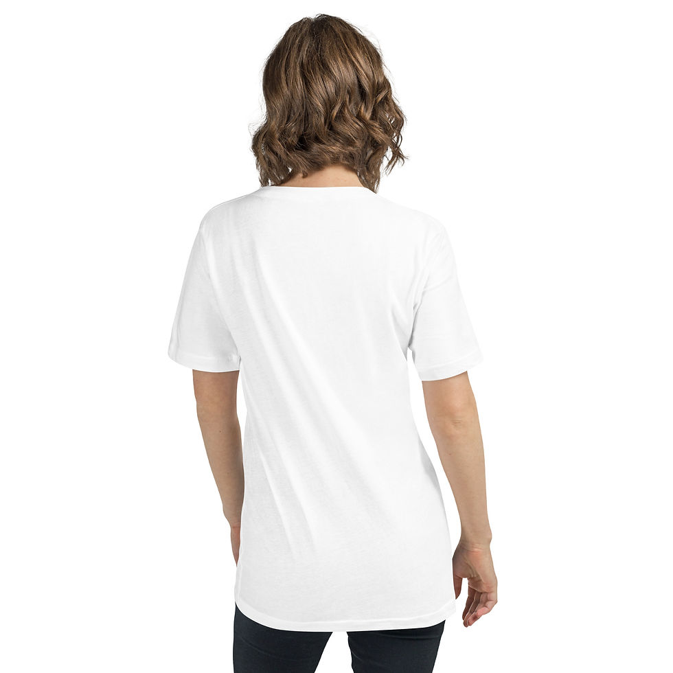 Thumbnail: Positive Mind Tropical Soul Unisex V-Neck T-Shirt