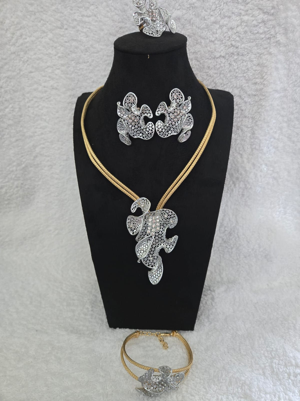 Gold Plated Jewellery Set