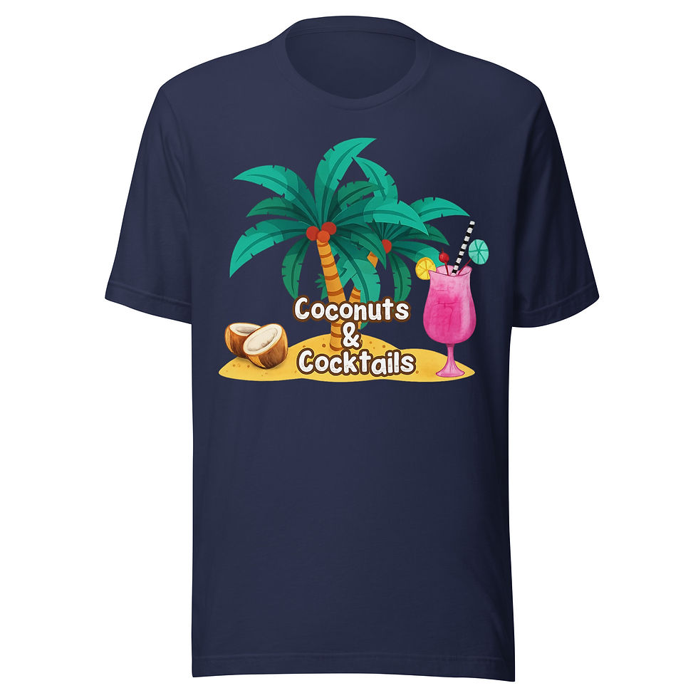 Thumbnail: Coconuts & Cocktails Unisex T-Shirt