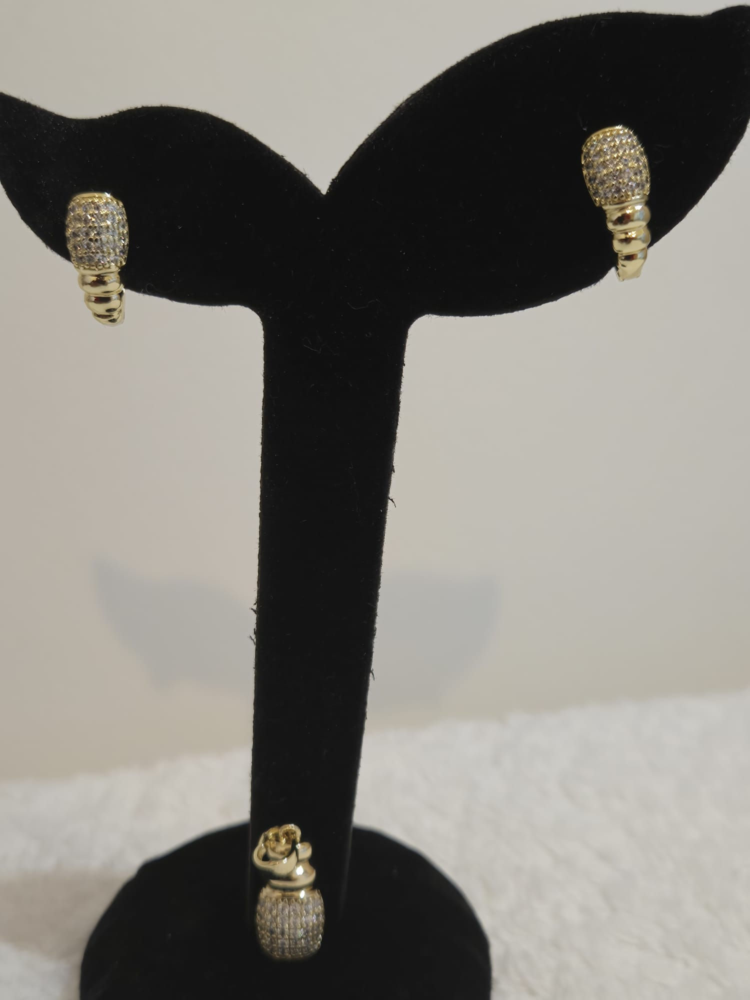 Gold Plated Earrings and Pendant