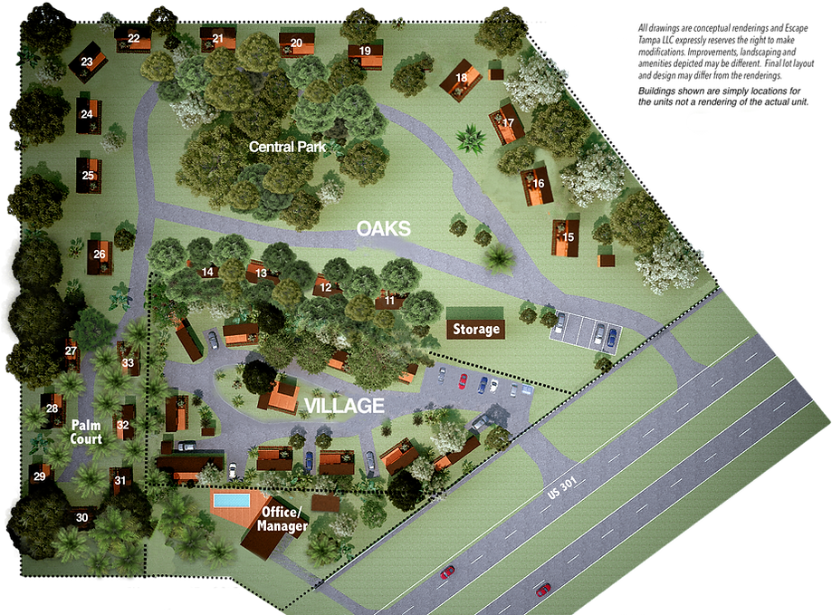 New Tampa Bay Village rendering