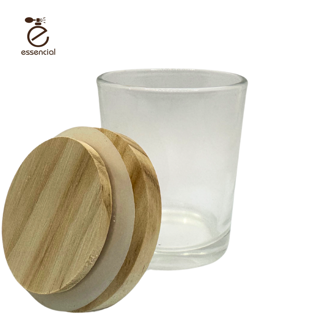 Porta Vela 120ml  c/tpa herm mad - 032089