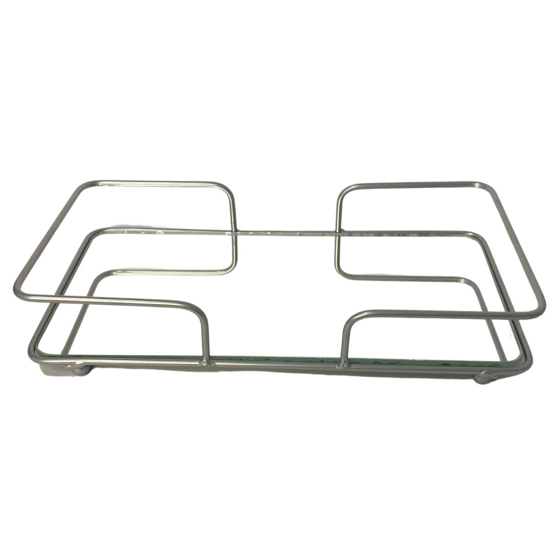 Bandeja Ferro Milão 22x12 PRATA - F1087