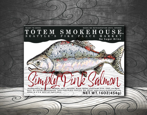 16 oz Smoked Pink Salmon Gift Box