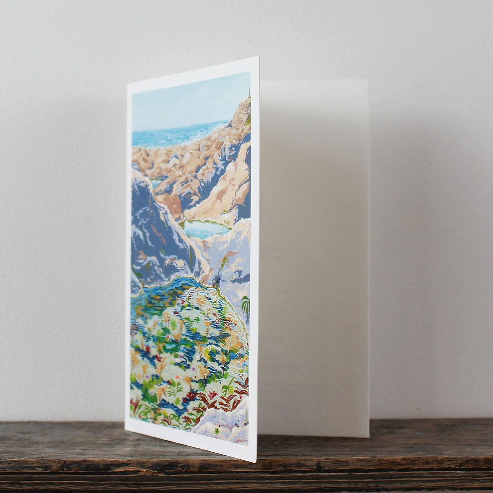 Thumbnail: Hidden Treasures of the Cornish Rockpools Card