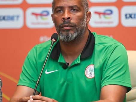 No coach wanted the Super Eagles job after Finidi's exit- NFF chief praises Chelle