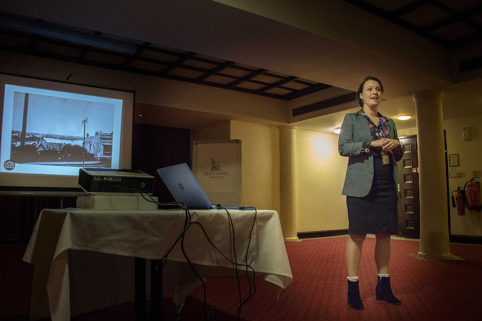 Nellie McQuinn Public Speaking at Crawley Property Meet
